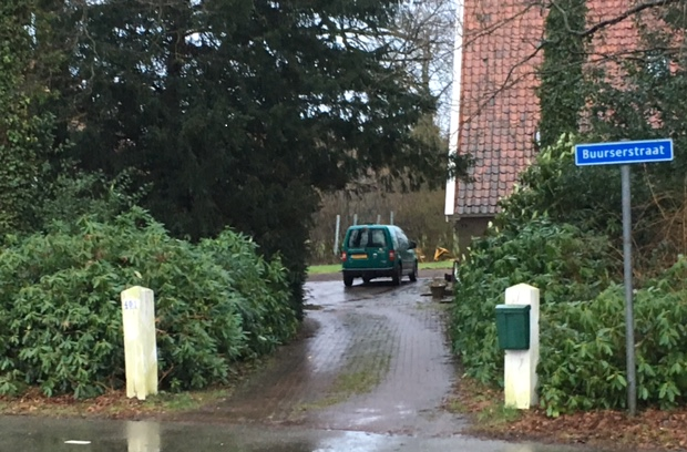 Erf van de boerderij van Landschap OV