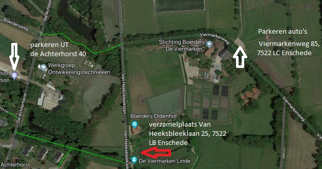 Locatie van de werkzaamheden
