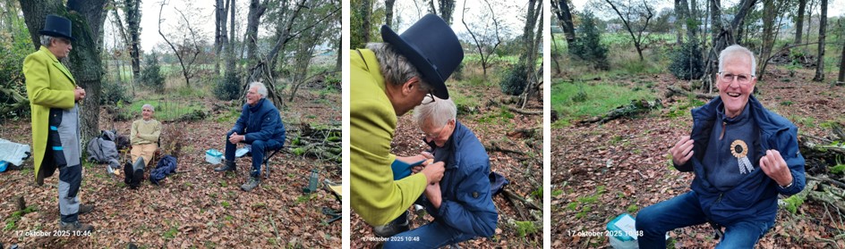 Rolf in rokkosstuum huldigt Gert